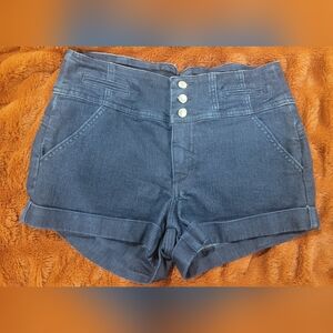 Bebe Highwaist Tuxedo Short